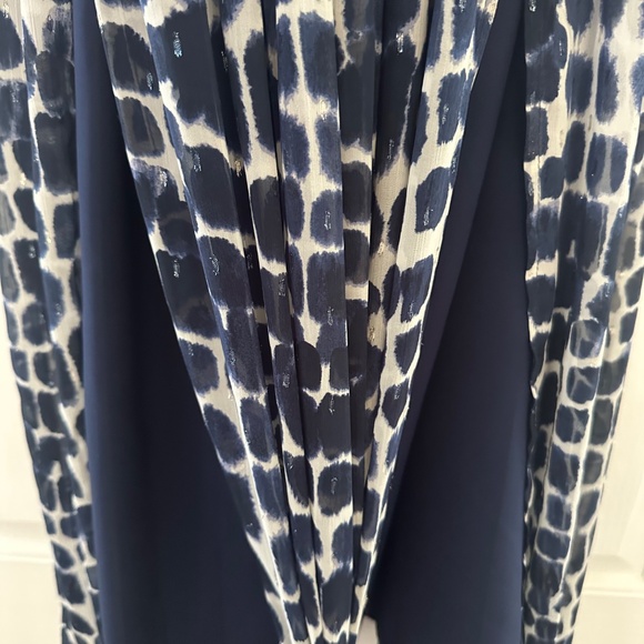 Socialite Metallic Gathered Maxi Dress - Picture 4 of 5